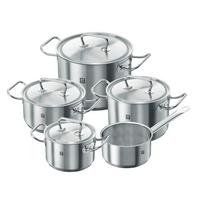ZESTAW GARNKÓW 1005484 ZWILLING - kolor stalowy, Basics, metal - Zwilling