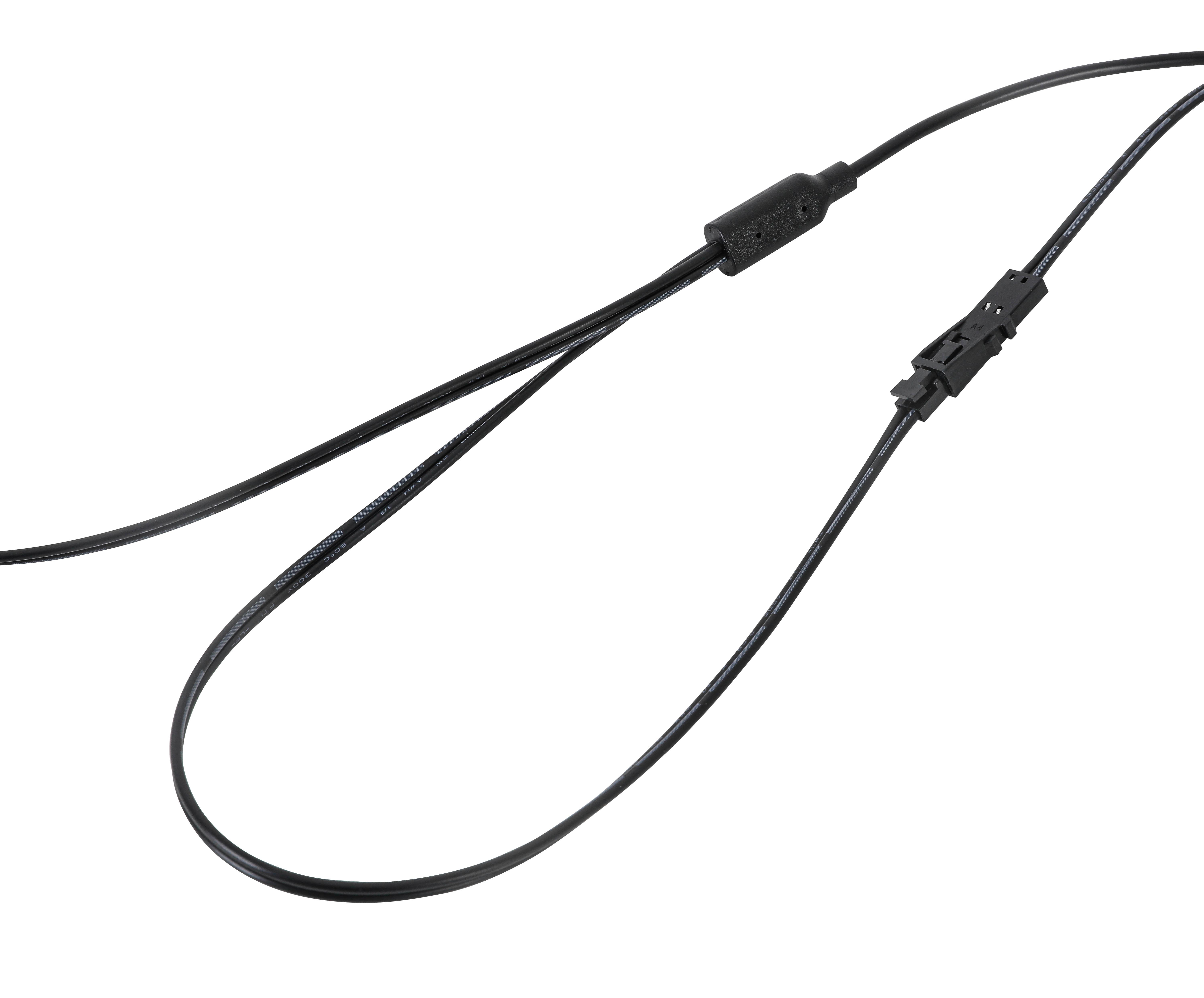 LED-LJUSBOX NUMIK - svart, Modern, plast (50/75/1,3/0,7cm) - Mömax
