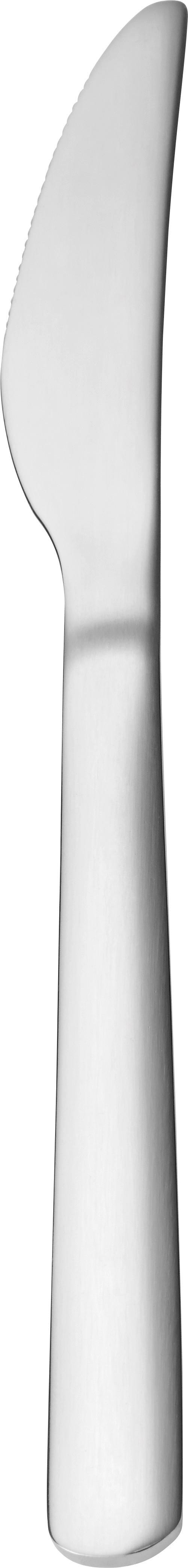 Messer Demi aus Edelstahl - Edelstahlfarben, KONVENTIONELL, Metall (21cm) - Modern Living
