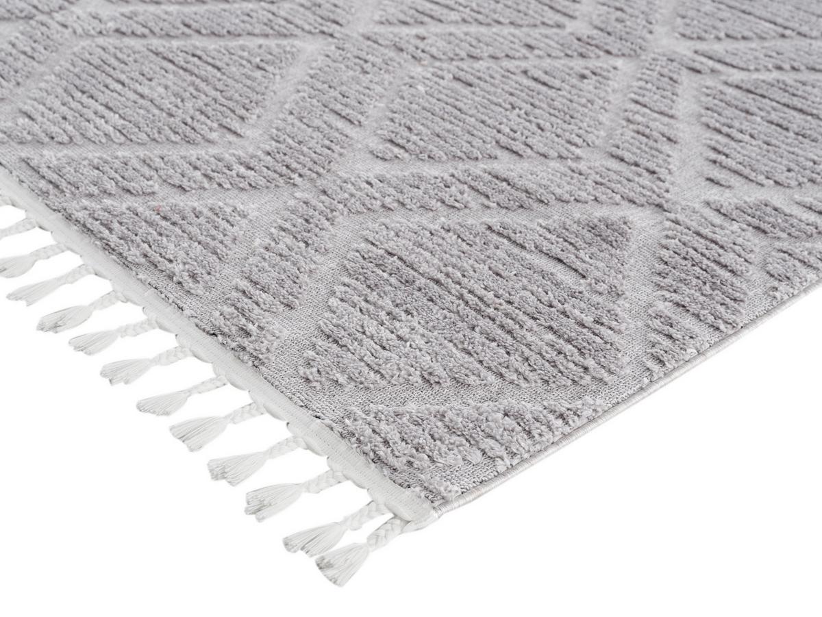 DYWAN TKANY SKAGEN - szary, Konventionell, tkanina (120/170cm) - Novel