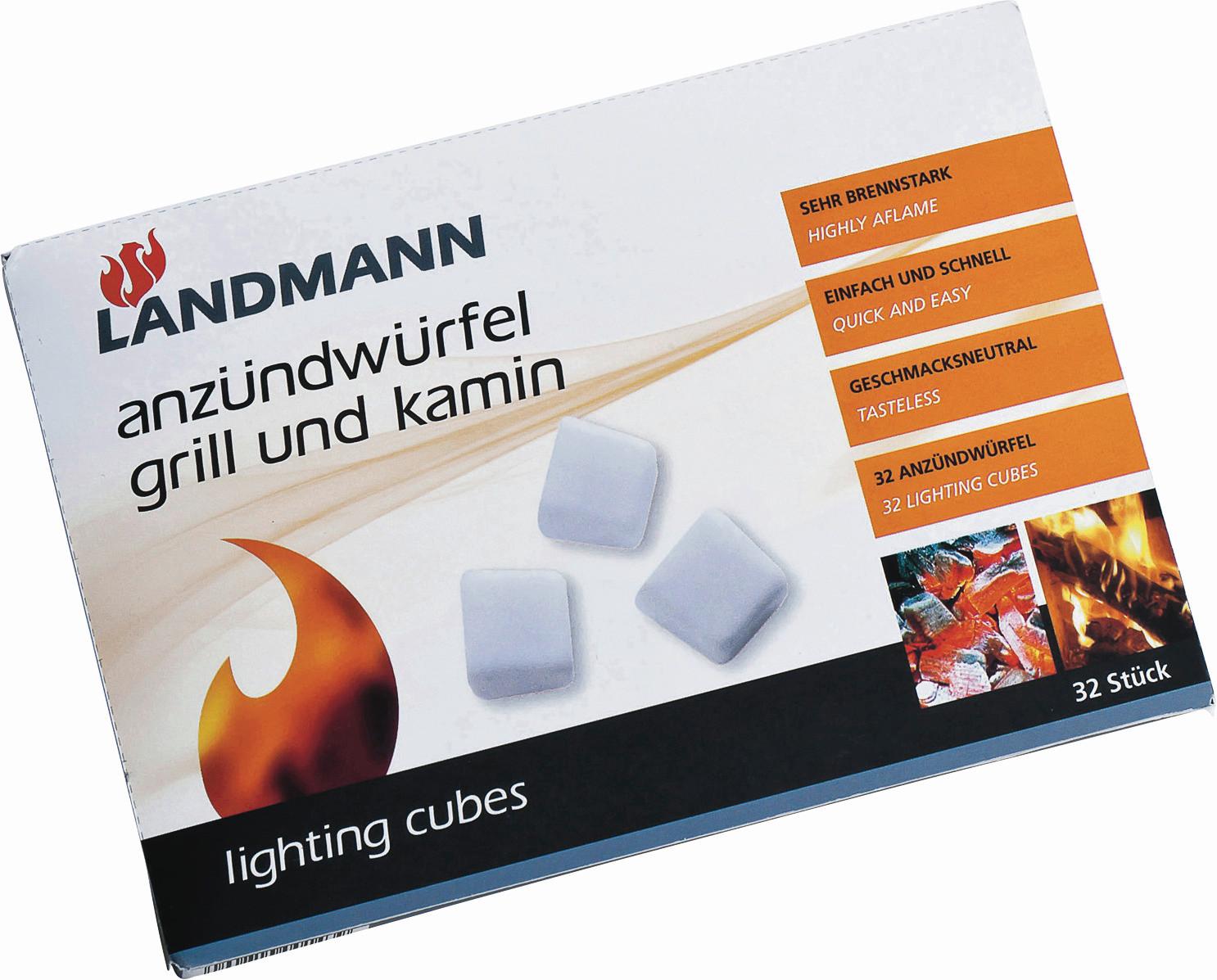 Grill- És Kandallógyújtó Kocka 32db/csomag - Konventionell - Landmann