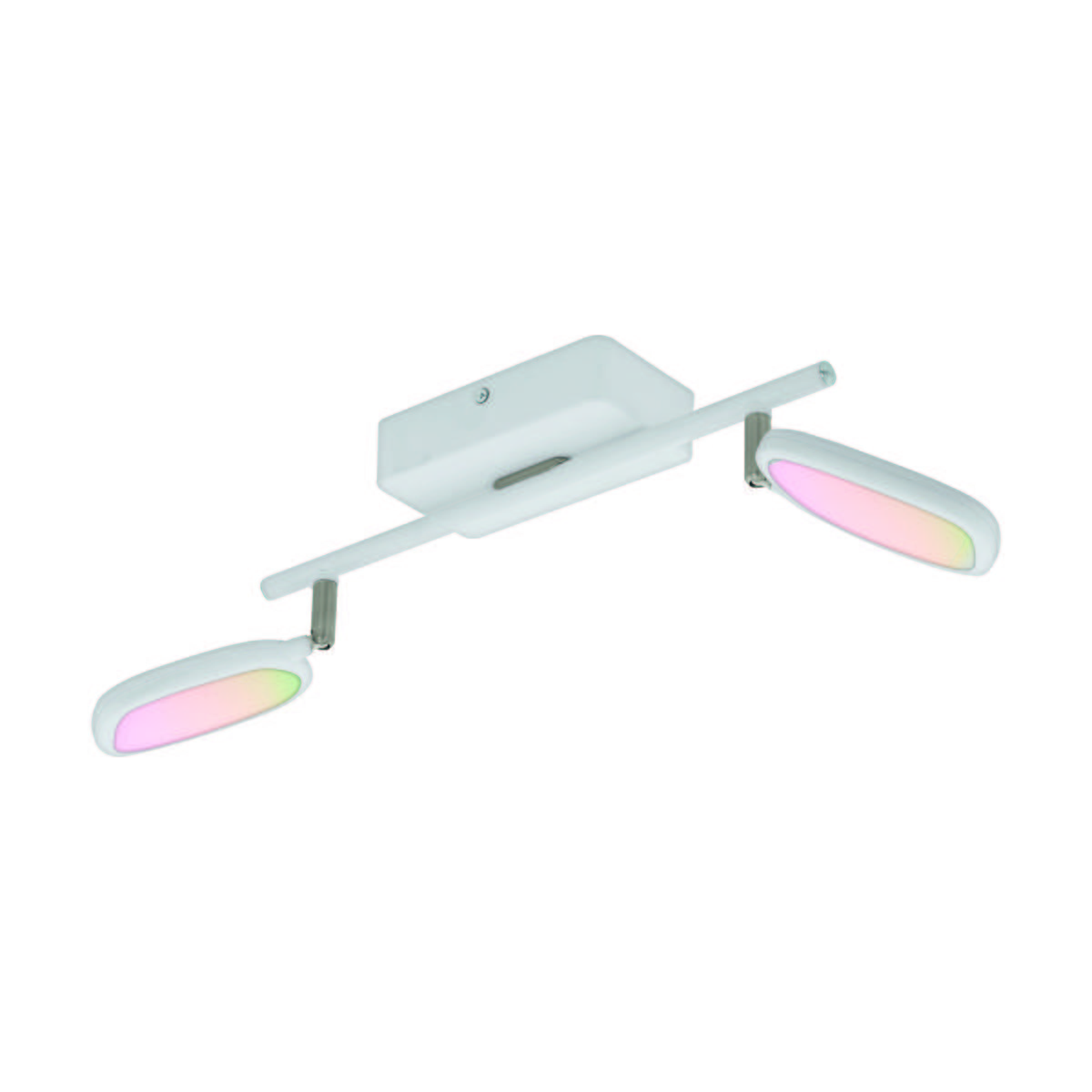 Led-deckenleuchte 97692* Palombare-Connect - Weiss, Design, Kunststoff/Metall (8/36,5cm) - Eglo