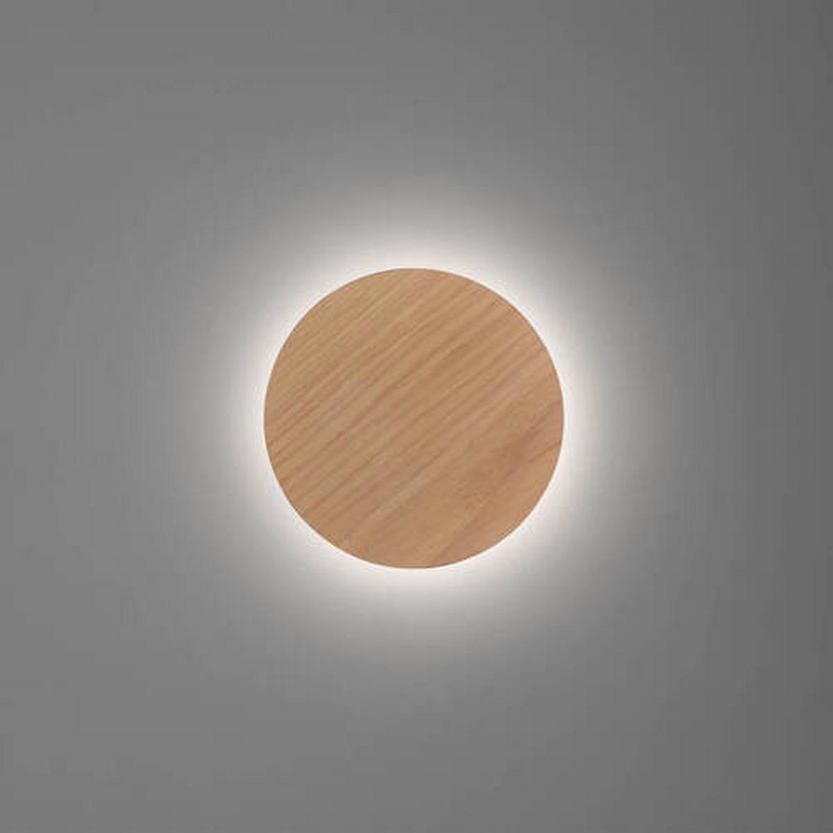 KINKIET AKUMULATOROWY 8152-79 AKKU PUNTUA - kolor dębowy, Natur, tworzywo sztuczne/metal (18/4.5/18cm) - Paul Neuhaus