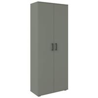 SZAFKA UNIWERSALNA ALEX - zielony/czarny, Konventionell, materiał drewnopochodny/tworzywo sztuczne (70/178,9/33,4cm) - Xora