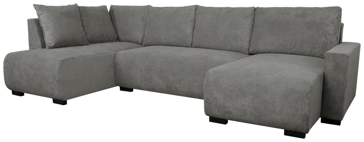 Canapea modulara VERONICE - albastru/gri, Trend, textil (171/313/141cm) - Modern Living