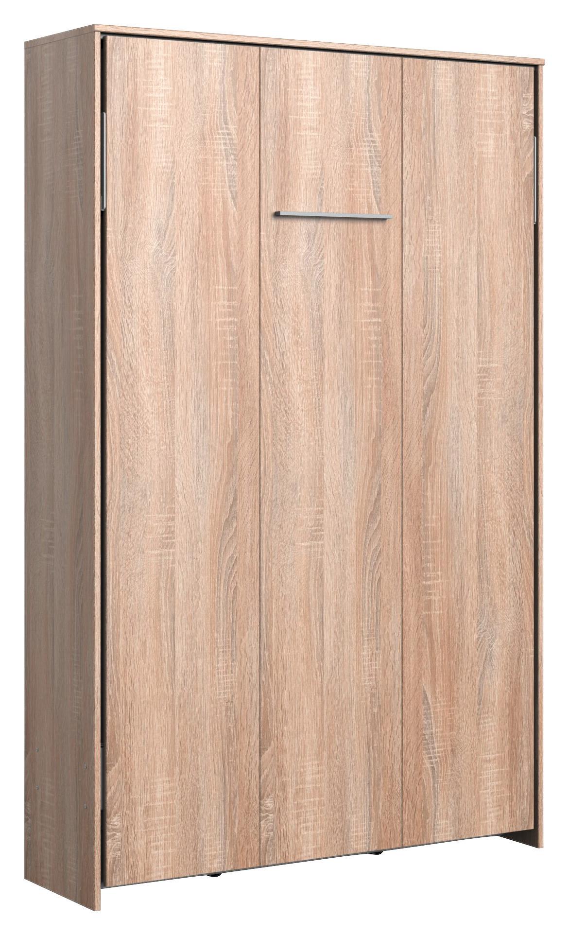 Klappbett Juist ca. 120x200 cm Eiche - Eichefarben, KONVENTIONELL, Holz/Holzwerkstoff (120/200cm) - MID.YOU