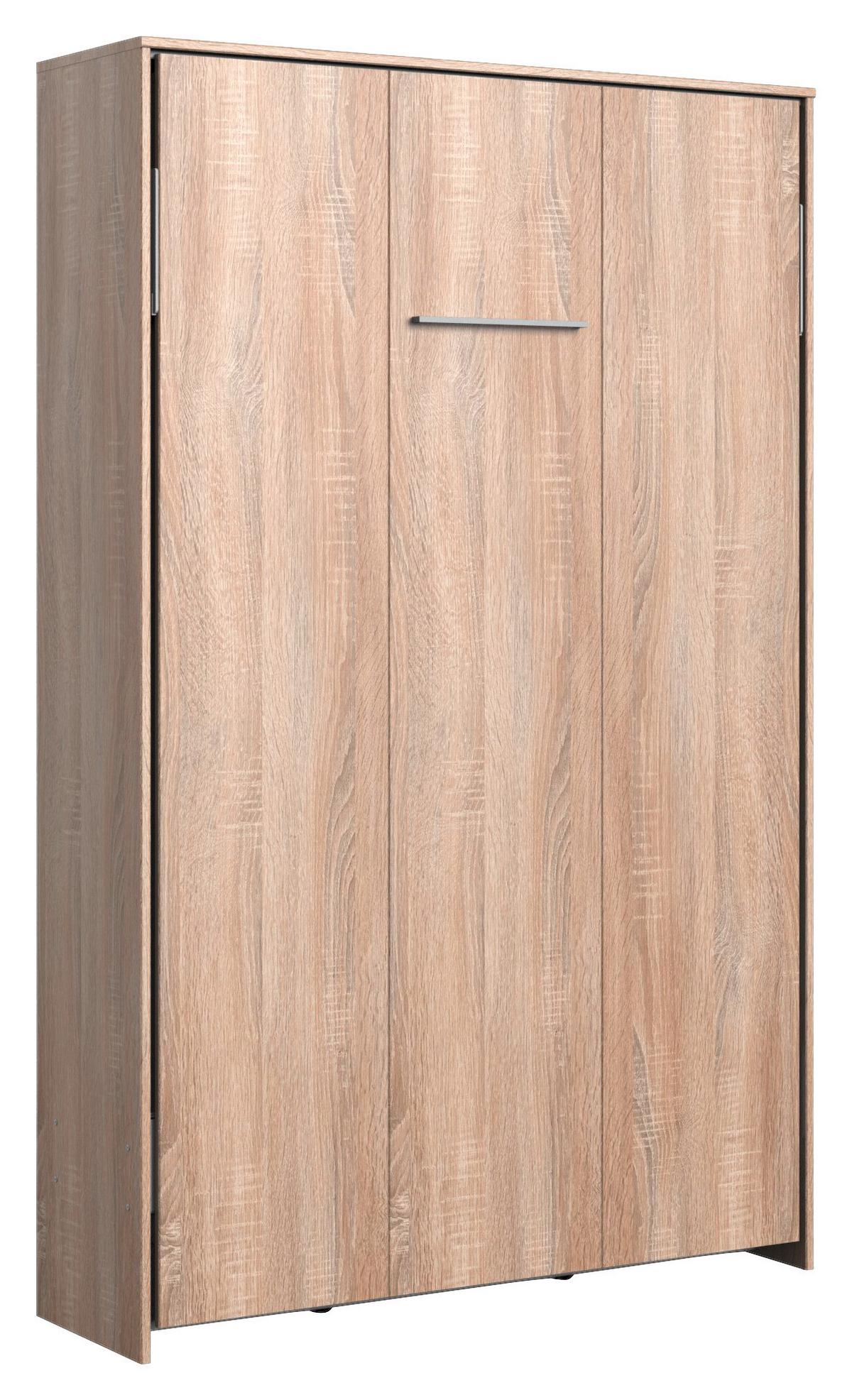 Klappbett Juist ca. 120x200 cm Eiche - Eichefarben, KONVENTIONELL, Holz/Holzwerkstoff (120/200cm) - MID.YOU