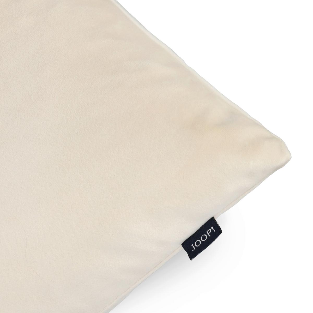 POSZEWKA NA PODUSZKĘ J-IMPRESS-2 - kolor naturalny/kremowy, Basics, tkanina (45/45cm) - Joop!
