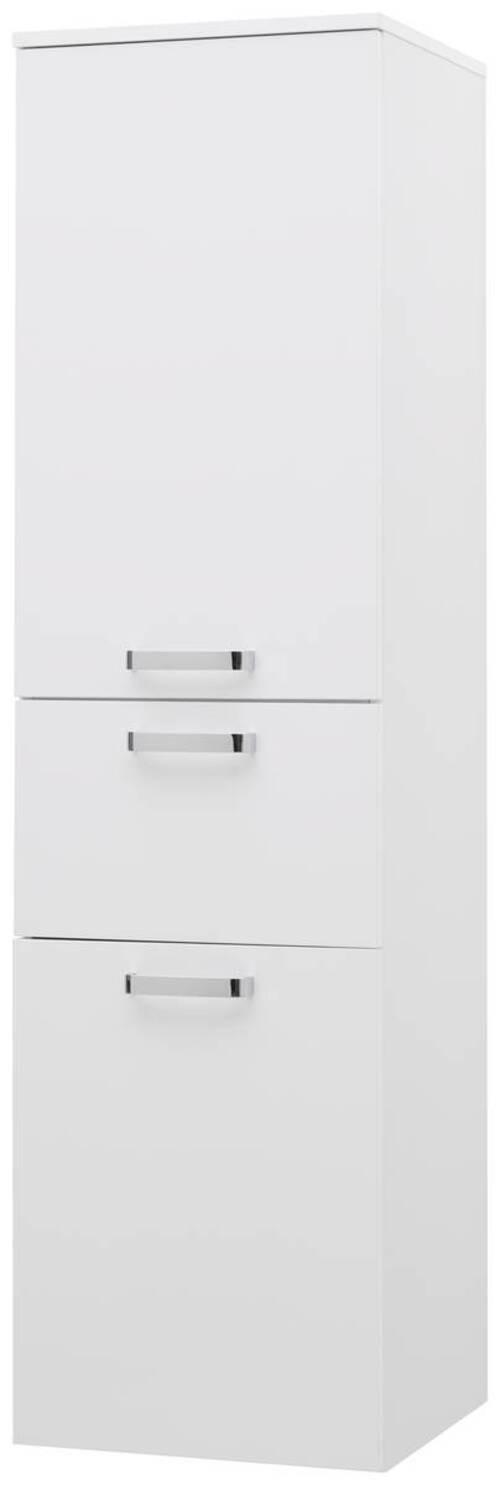 Dulap înalt Fresh - alb, Konventionell, material pe bază de lemn (40/147/38,5cm) - Ondega