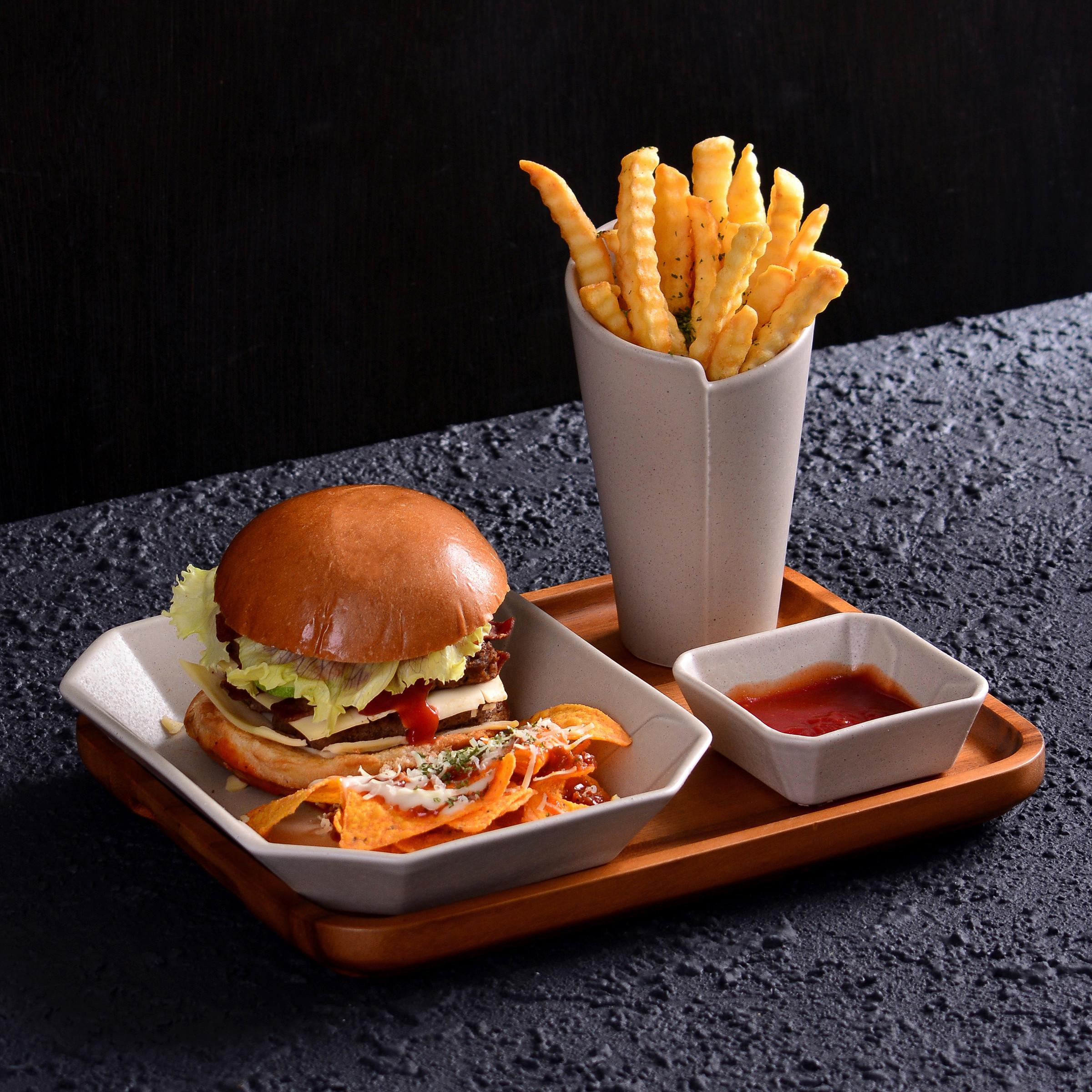 Set Posod Street Box, 2-Delni - krem barve, Basics, keramika (22/17cm) - Creatable