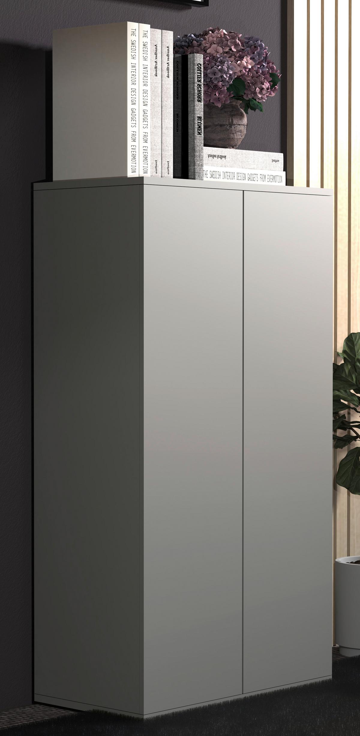 HIGHBOARD DALOSA - Grau, Design, Holzwerkstoff (60/108/32cm) - MID.YOU