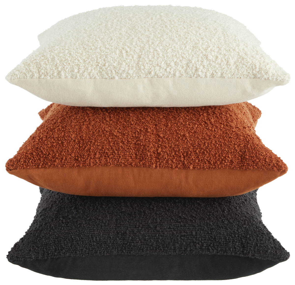 Pernă decorativă BOUCLE - antracit, Konventionell, textil (45/45cm) - Modern Living