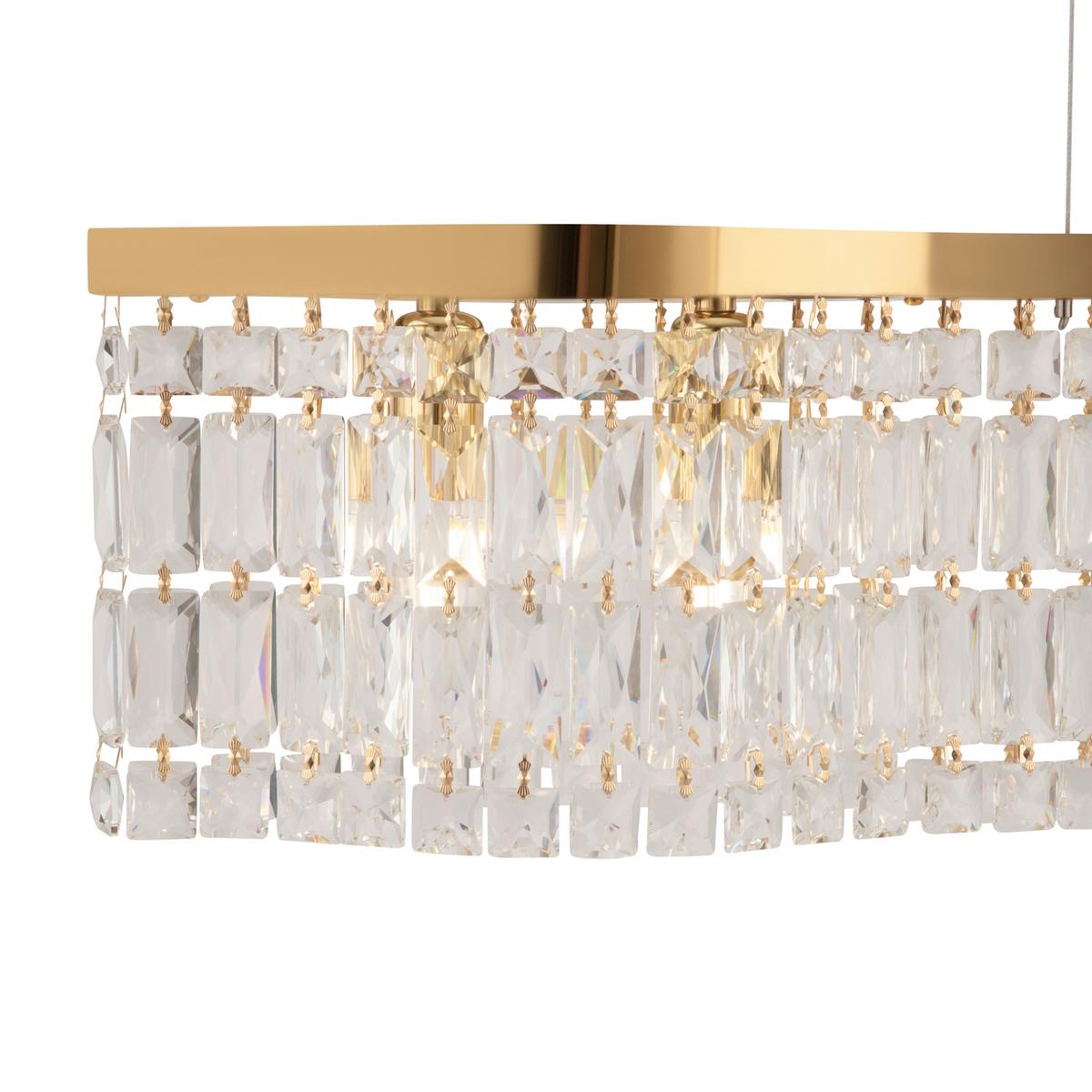 Pendelleuchte Dune Goldfarben max. 60 Watt - Goldfarben, Basics, Glas/Metall (93/18/12,3cm) - MAYTONI