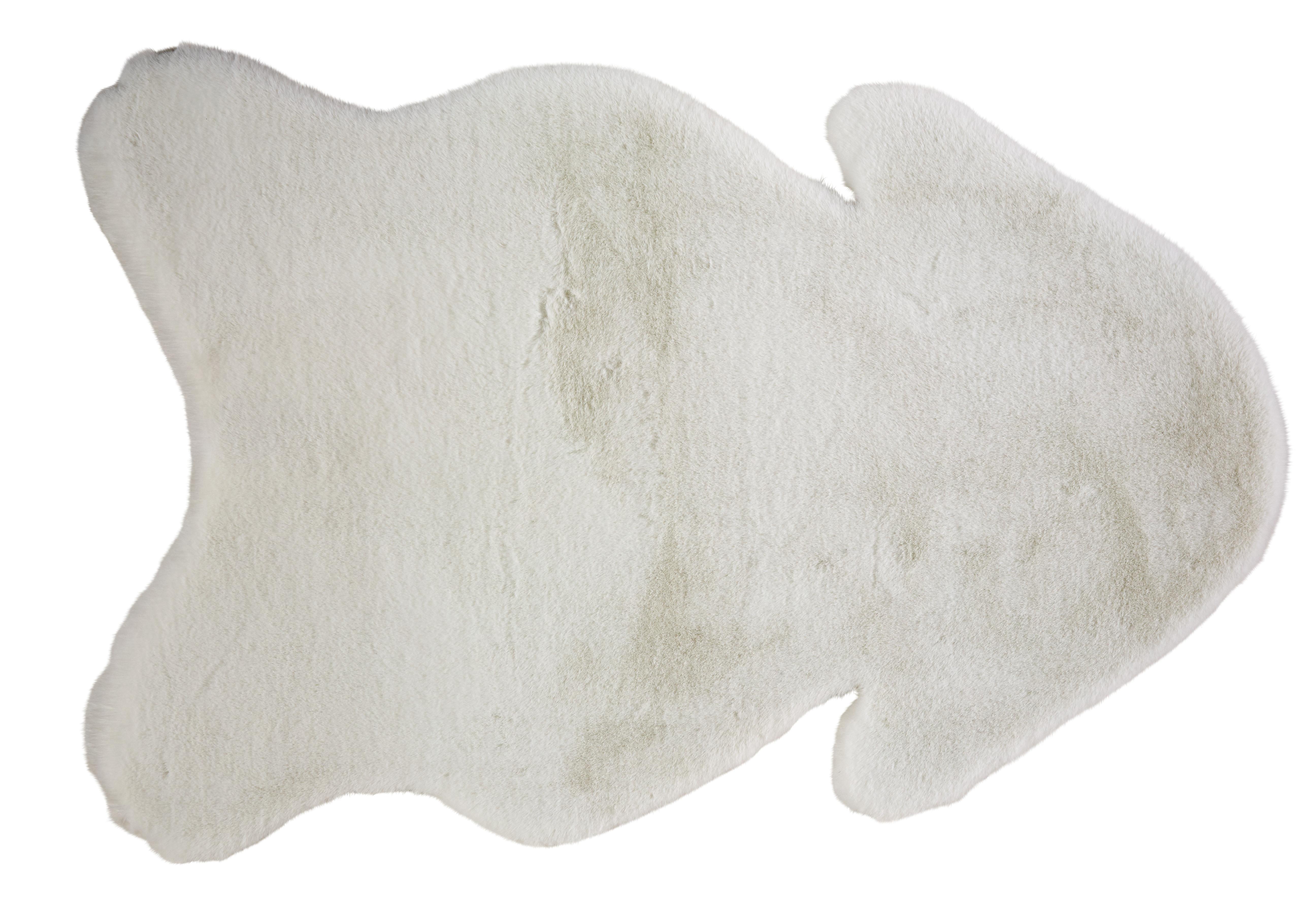 Kunstfell Marlene - Weiß, Textil (90/60cm) - Mömax modern living