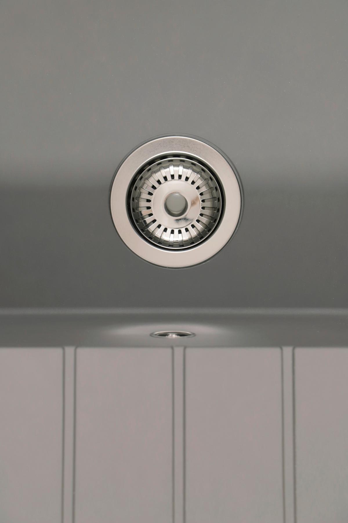 Spüle Respekta Houston 100x21x50cm Grau - Grau, Trend, Glas/Kunststoff (100/21/50cm) - Respekta