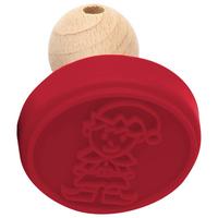 Keksstempel Christmas Fable Rot - Rot, KONVENTIONELL, Holz/Kunststoff (10/7,5cm) - Modern Living
