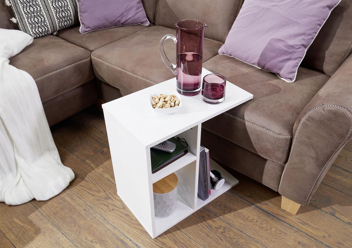 Mizica Milo - bela, Design, leseni material (30/50/50cm) - MID.YOU