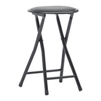 Sklopiva Stolica Raki Ii - crna, Konvencionalno, metal/tekstil (30/45cm) - Modern Living