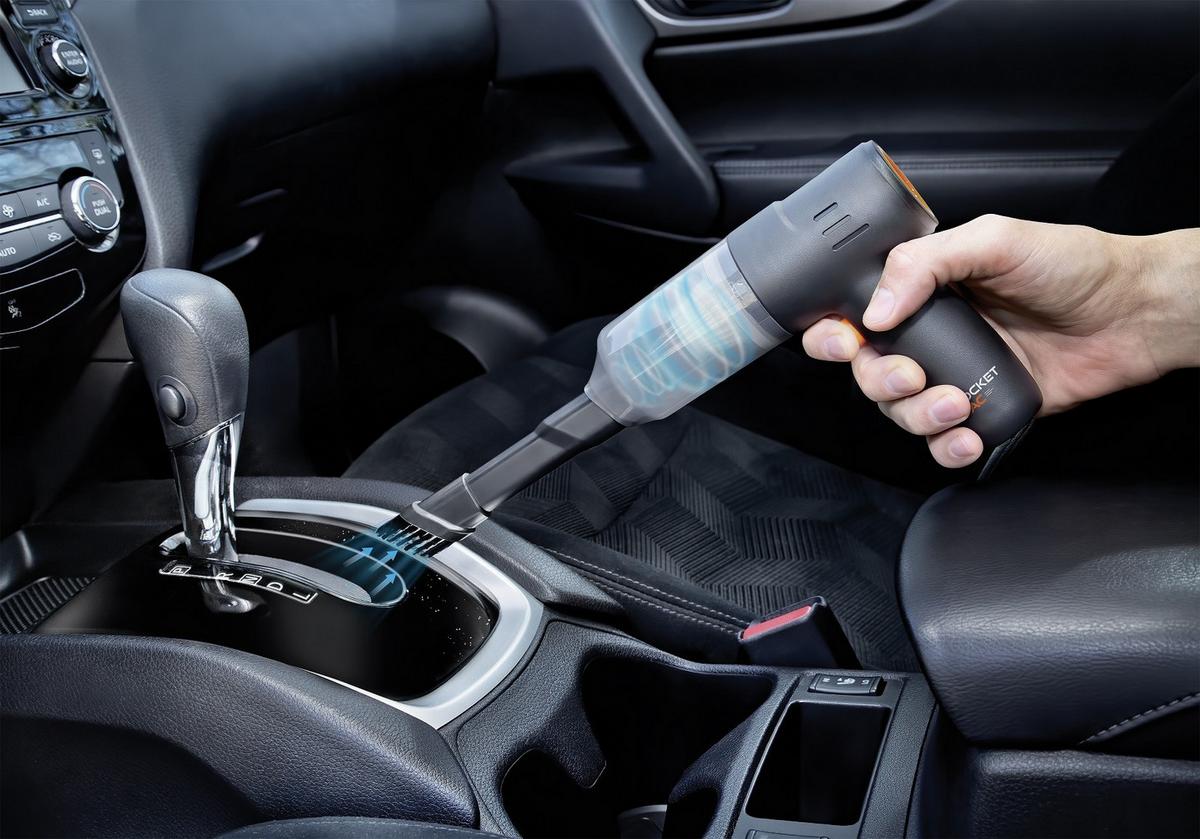 Akkumulátoros Kézi Porszívó Livington Pocketvac - fekete, műanyag (18/5,2/14cm) - Mediashop