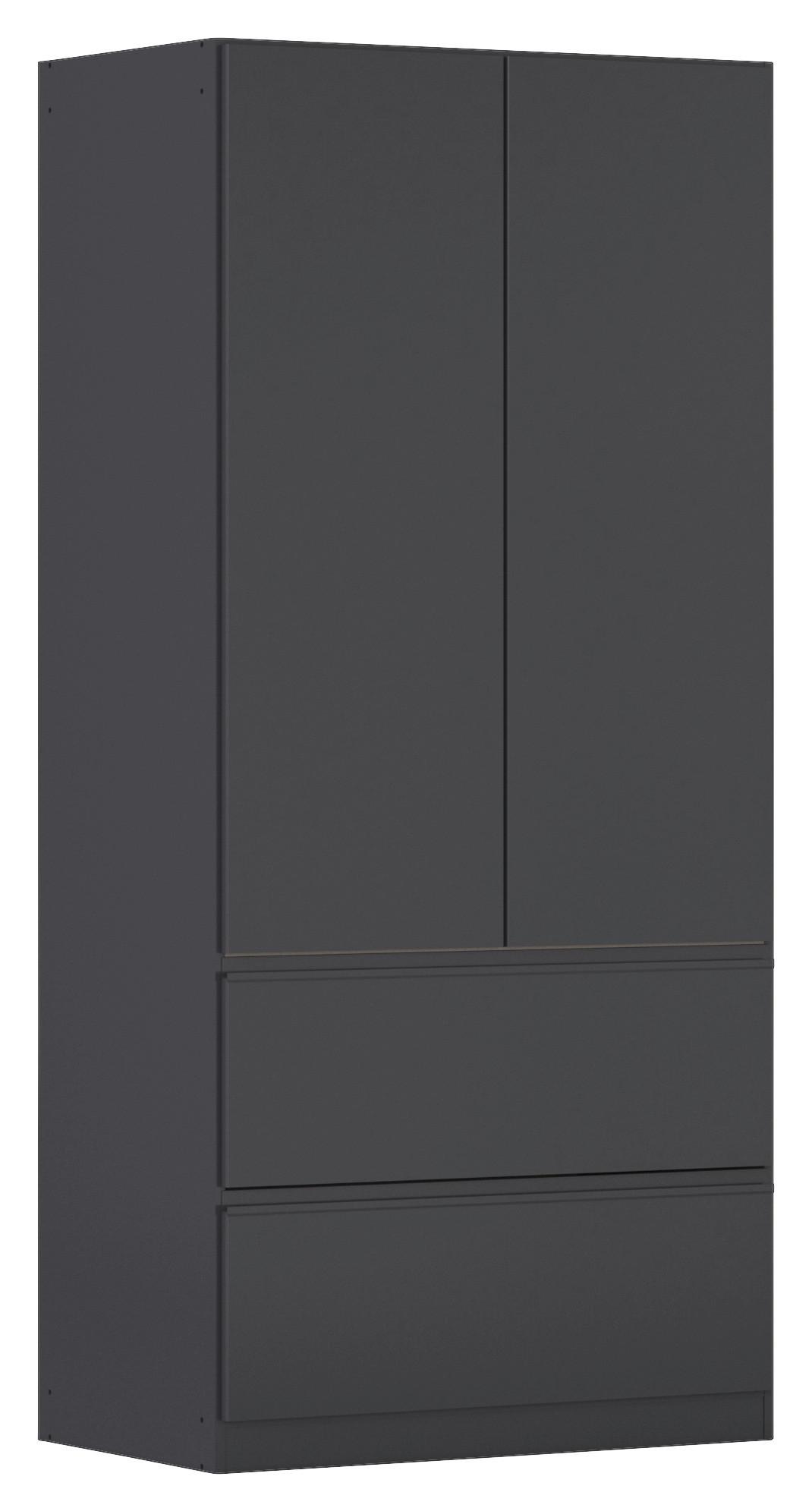 Omara S Klasičnimi Vrati Costa, Siva - siva, Moderno, leseni material (91/197/54cm) - Rauch Möbel