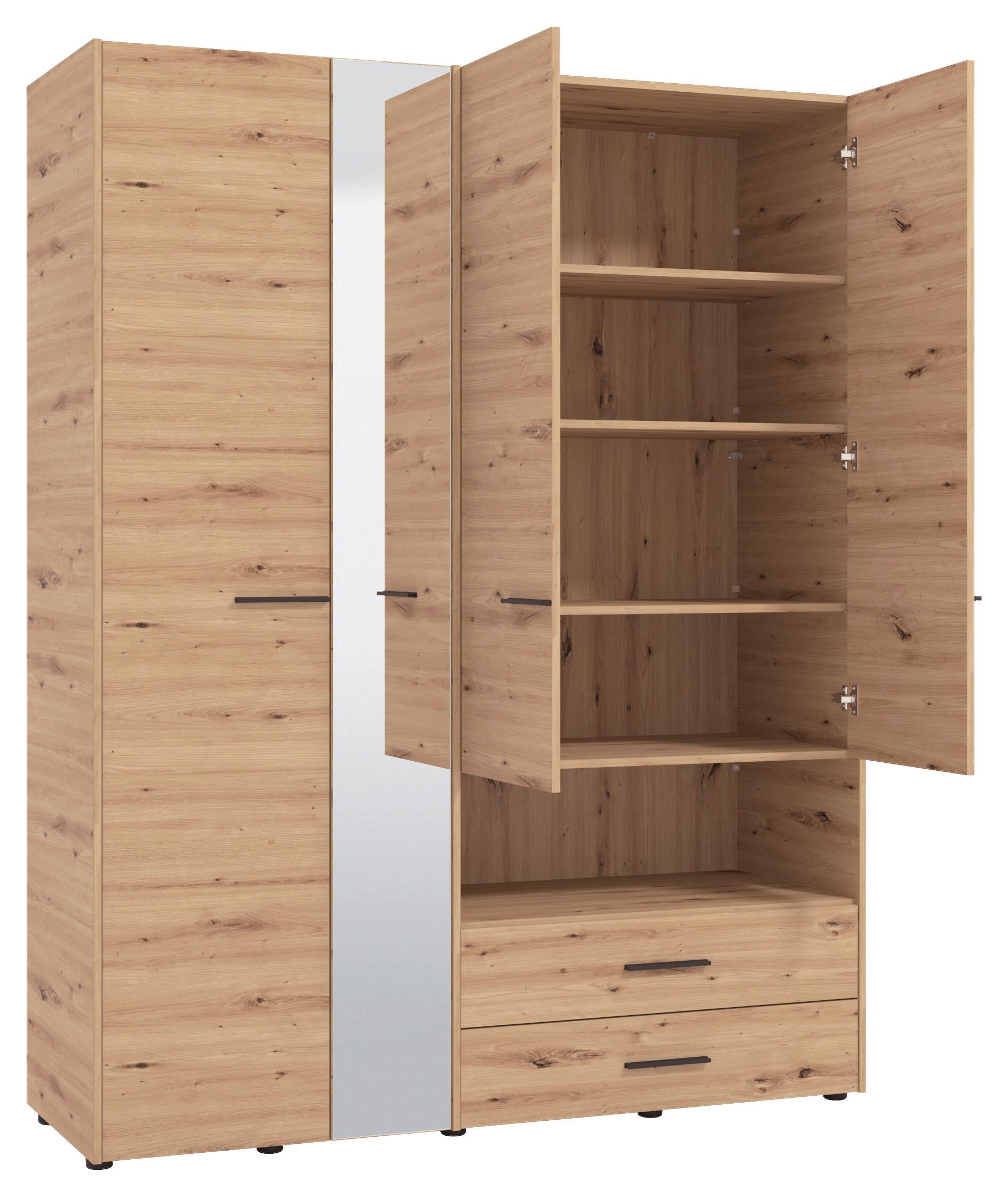 Kleiderschrank in Eiche Artisan online kaufen mömax