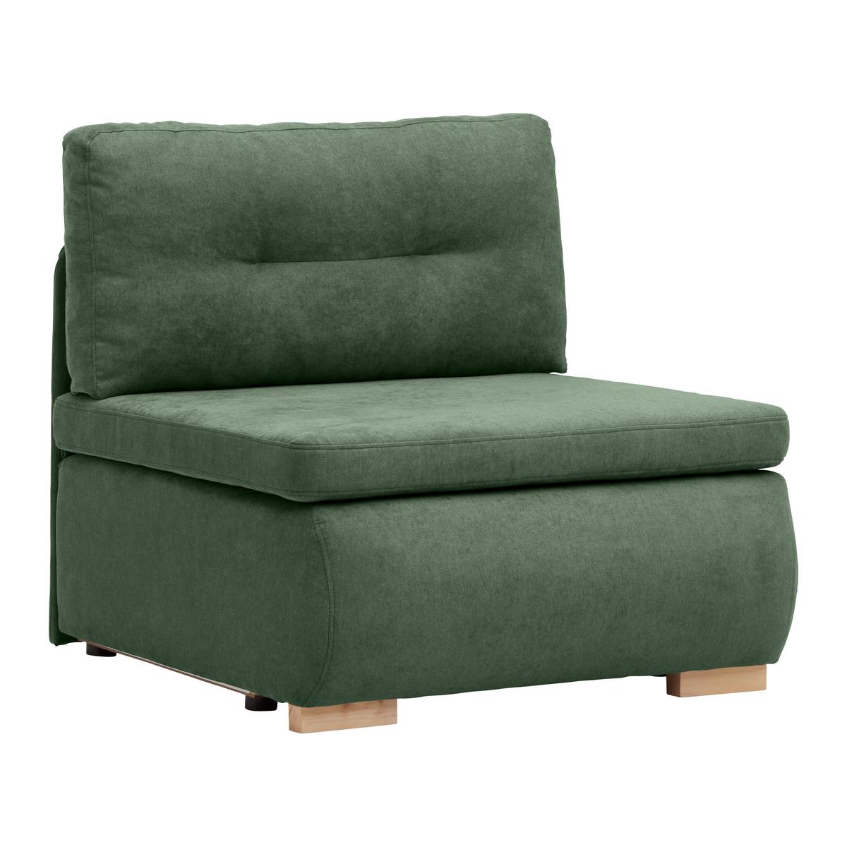 FOTOLIU EXTENSIBIL MODENA - măsliniu, textil (89/88/90cm) - Modern Living