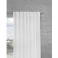 Fertigvorhang Kathrin Weiß 140x255cm - Weiß, ROMANTIK / LANDHAUS, Textil (140/255cm) - PREMIUM LIVING