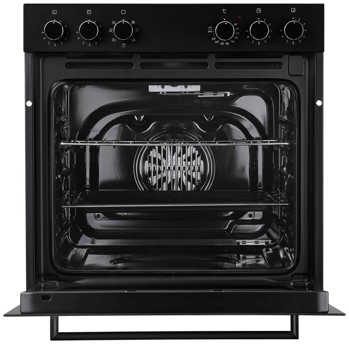 Set S Štedilnikom Hs2001ms-26 - črna, Basics, kovina/steklo (59,4/59,5/52,1cm) - Respekta