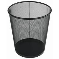 Koš Za Papir Mesh - crna, Moderno, metal (30,5/34,5cm) - Modern Living