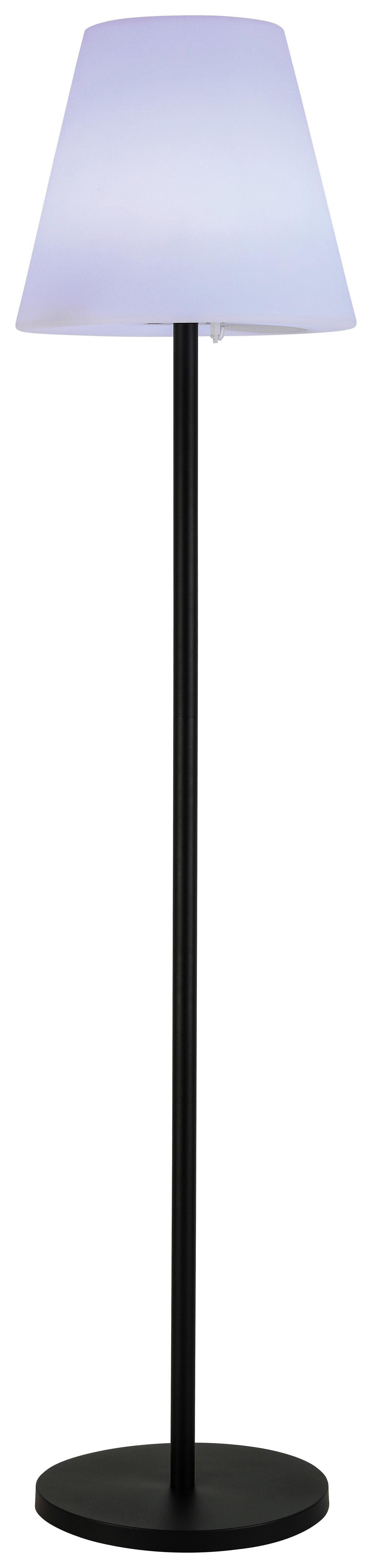 Solarleuchte Laureen in Weiss max. 2,16 Watt - Weiss, Modern, Kunststoff (34/150cm) - Premium Living