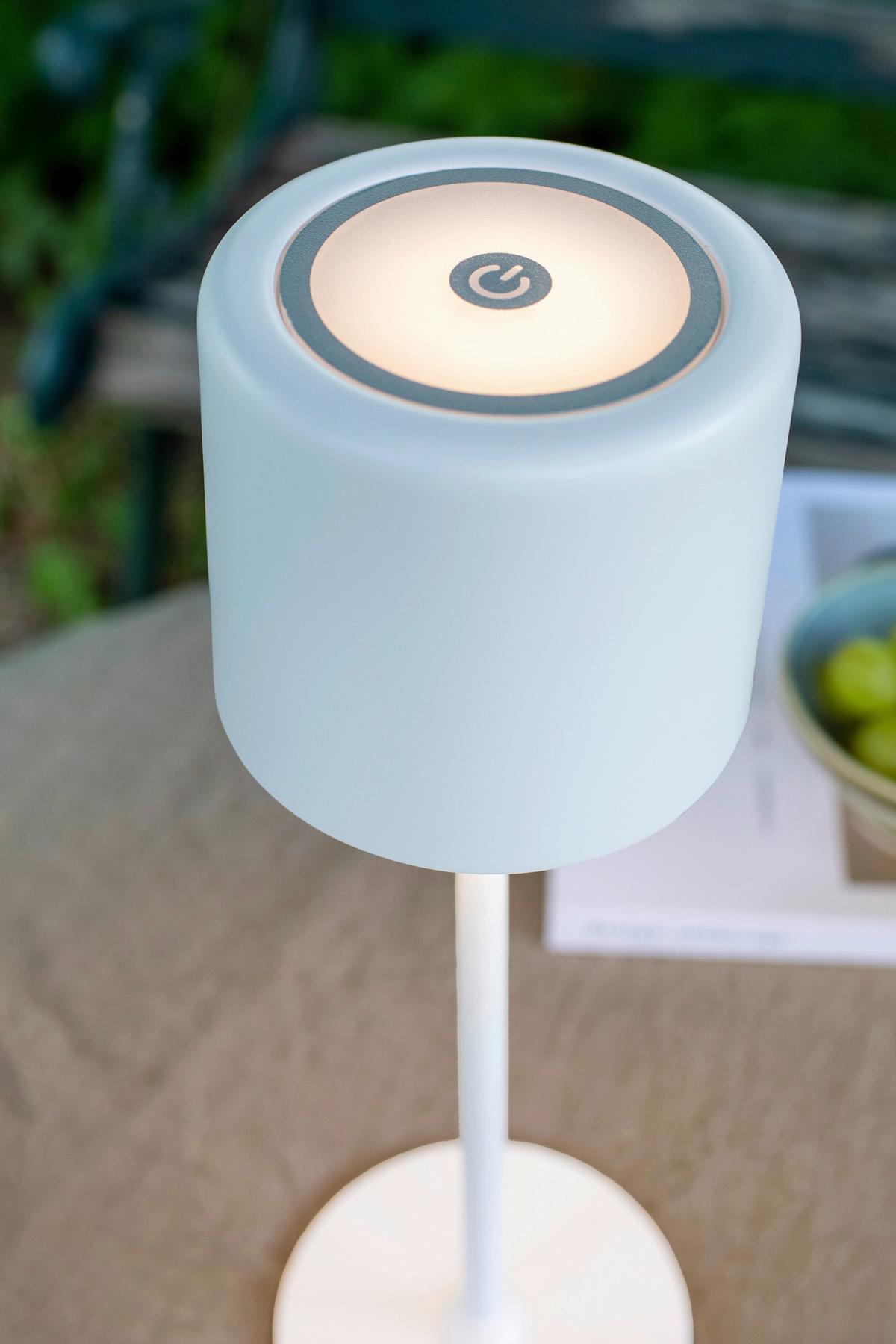 LED-Tischleuchte Filo max. 2 Watt dimmbar - Weiß, Basics (9,6/9,9/30cm) - Markslöjd