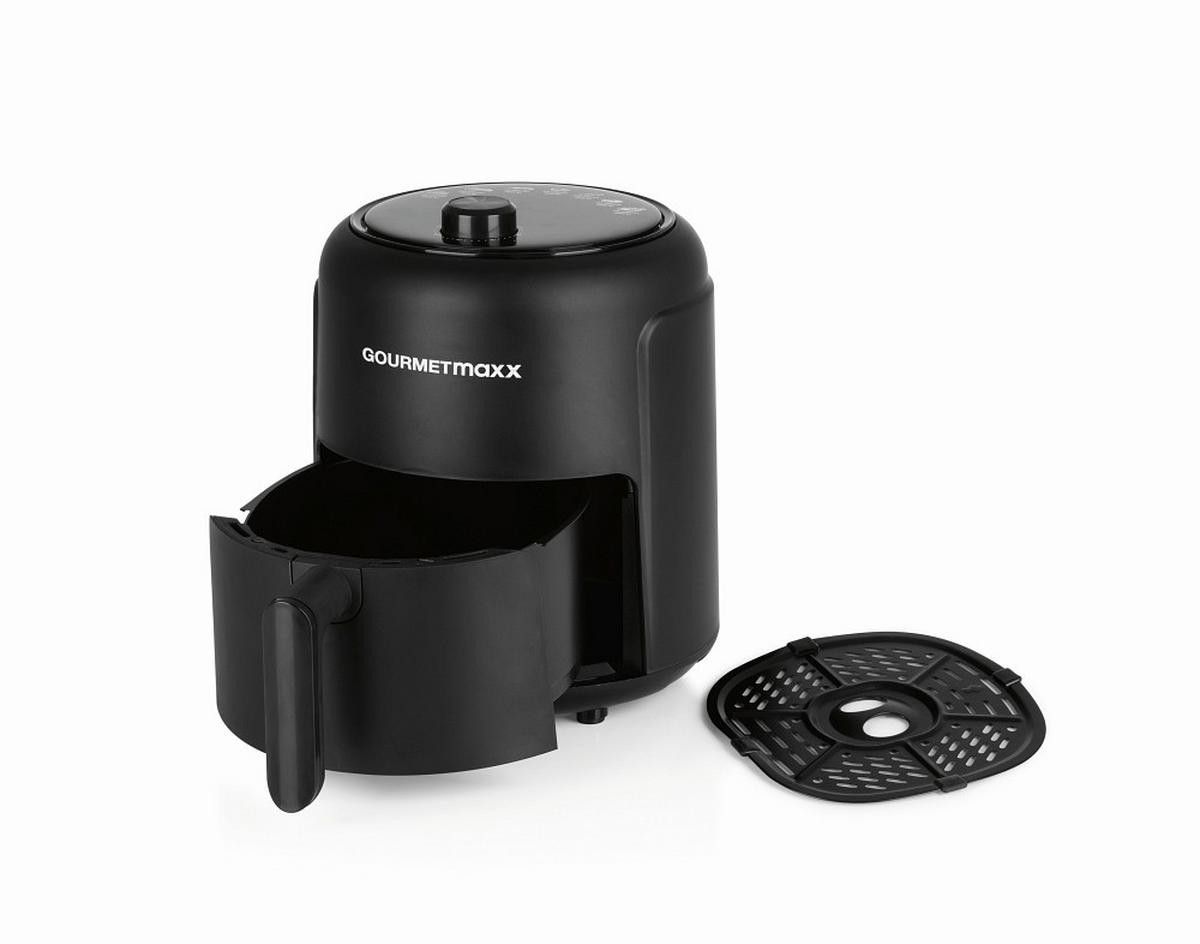 FRYTKOWNICA BEZTŁUSZCZOWA 12251 - czarny, Basics, tworzywo sztuczne (30,4/22,8/27,9cm) - GOURMETMAXX
