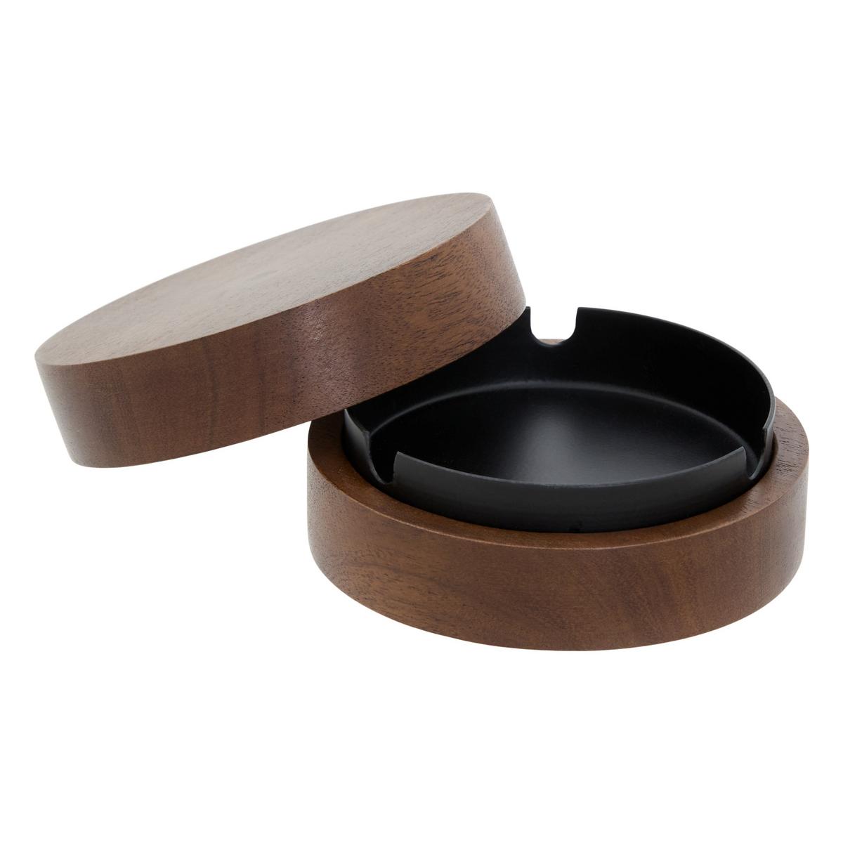 Scrumieră Nyero - maro, Basics, lemn (10,5/4,8cm)