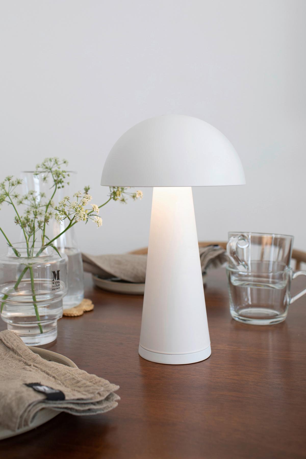 LED-Tischleuchte max. 1,5 Watt dimmbar - Weiß, Basics (16/16/26,5cm) - Markslöjd