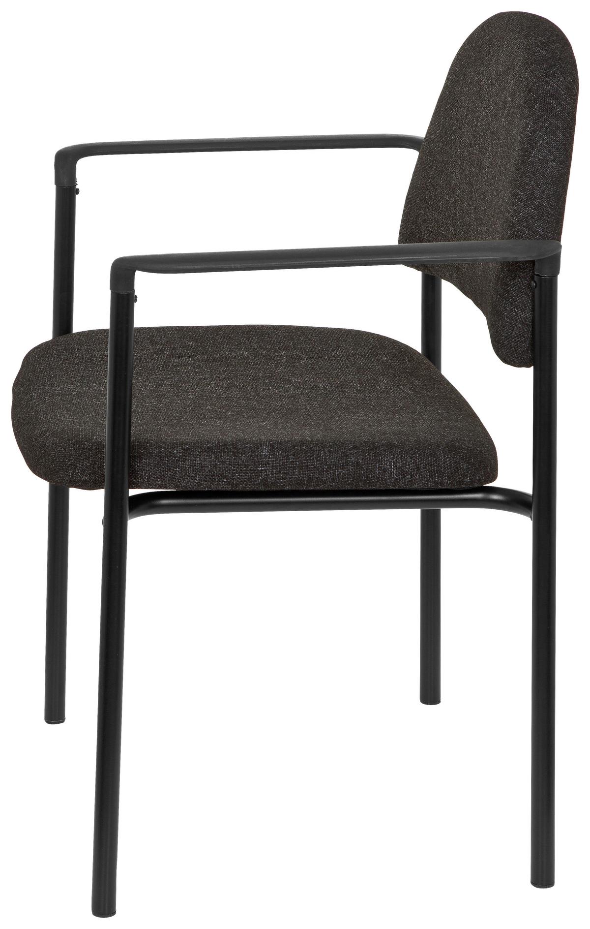 Konferenčni Stol Xt 700, Siva - temno siva/črna, Basics, kovina/tekstil (55/84/42cm) - MID.YOU