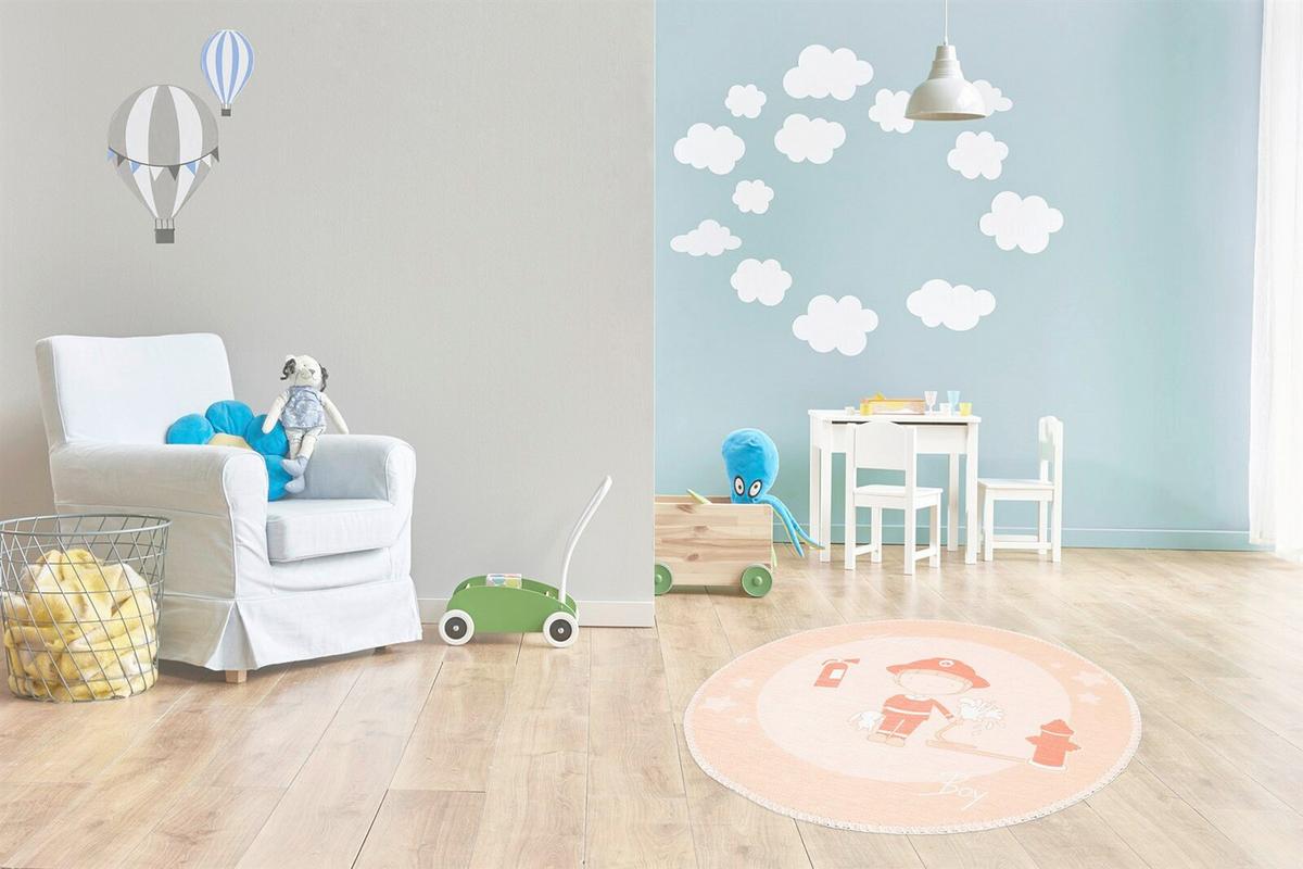 Kinderteppich Bambini 100 Braun - Braun, Basics, Textil (160/160cm) - Kayoom