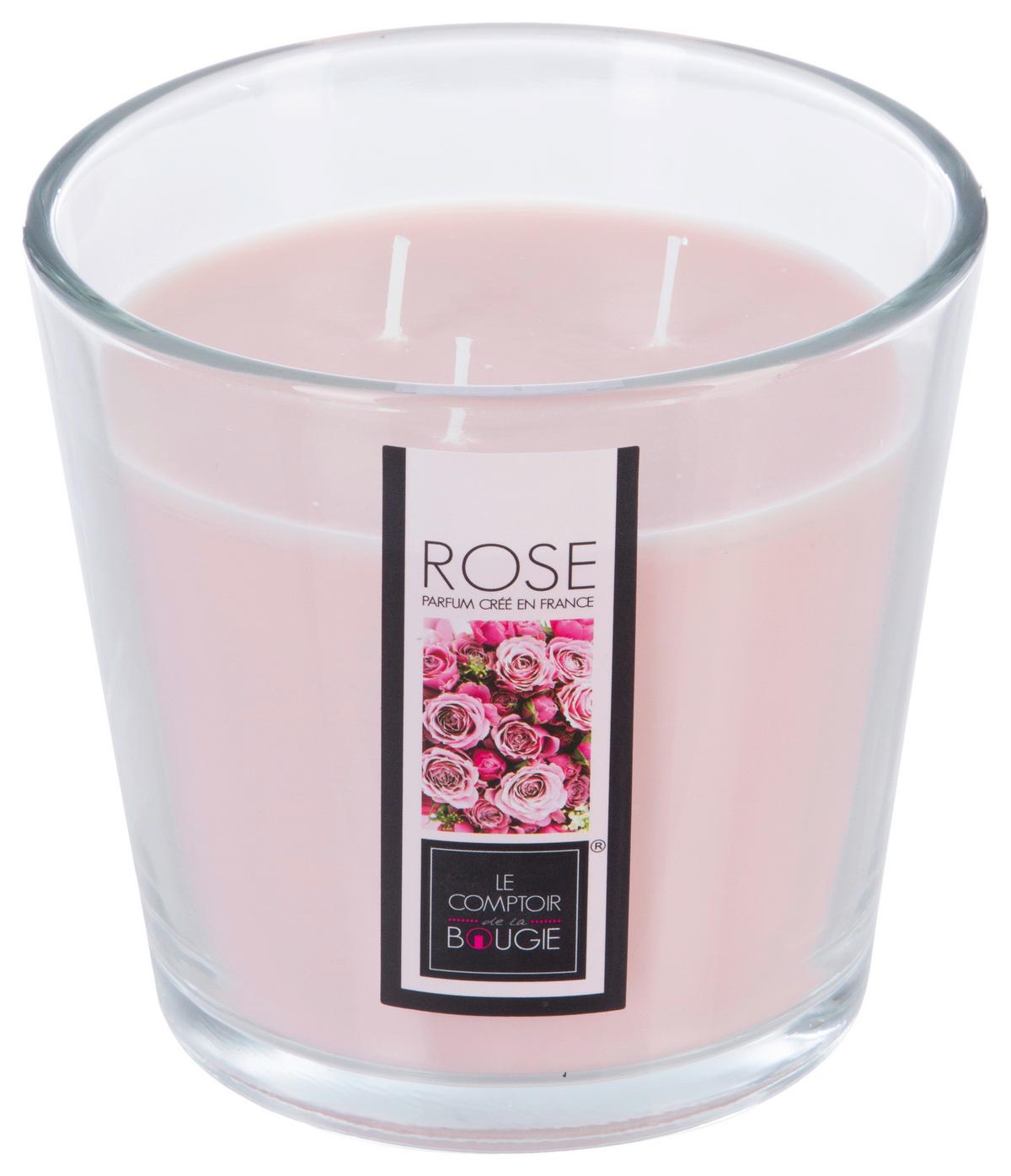 Gyertya Üvegben Lisa - bézs/krémszínű, üveg (12,5/13,5cm) - Modern Living