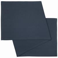 Tischläufer Steffi Uni Anthrazit ca. 45x150cm - Anthrazit, KONVENTIONELL, Textil (45/150cm) - Mömax