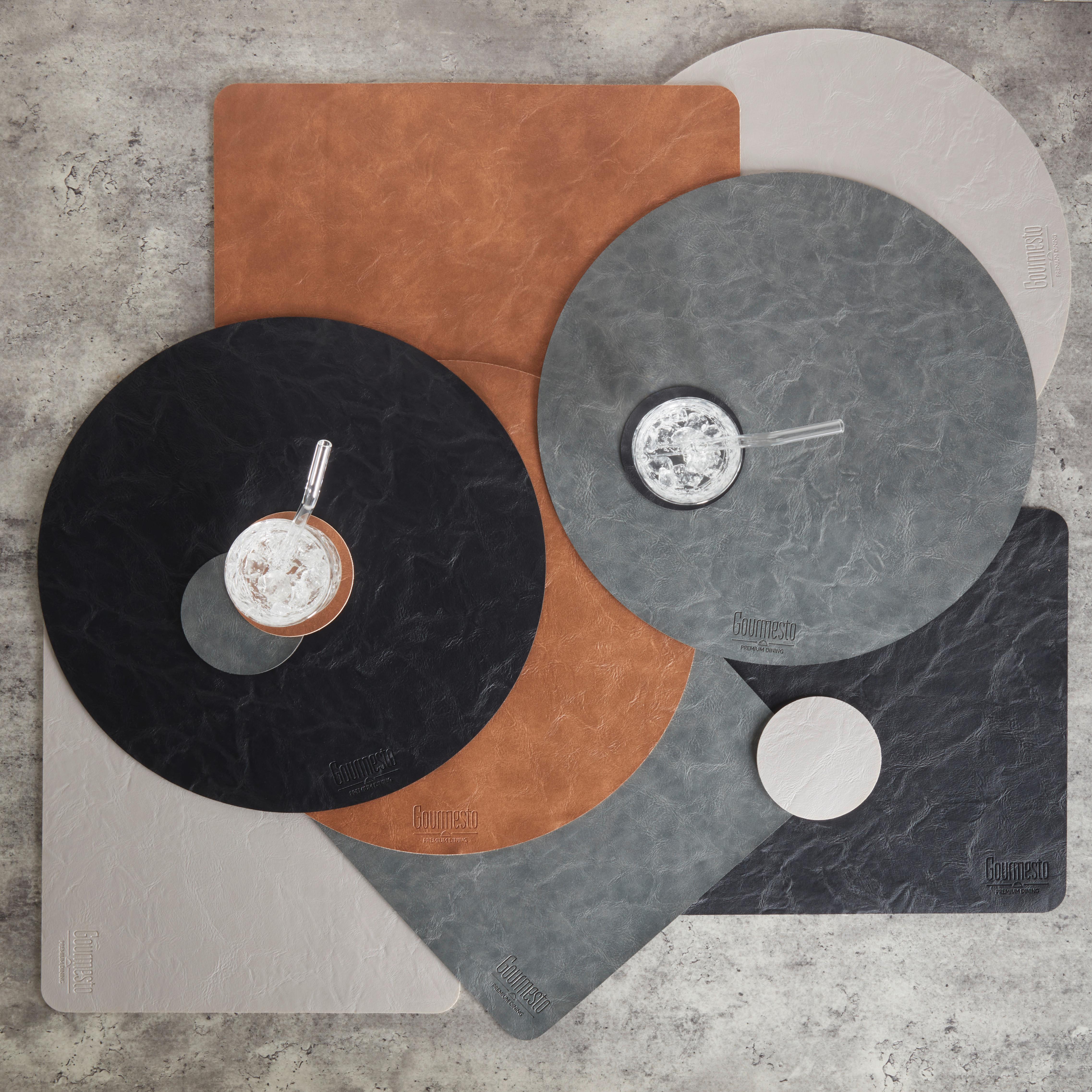 BORDSTABLETT LEVI - svart, Modern, plast (42/33cm) - Gourmesto