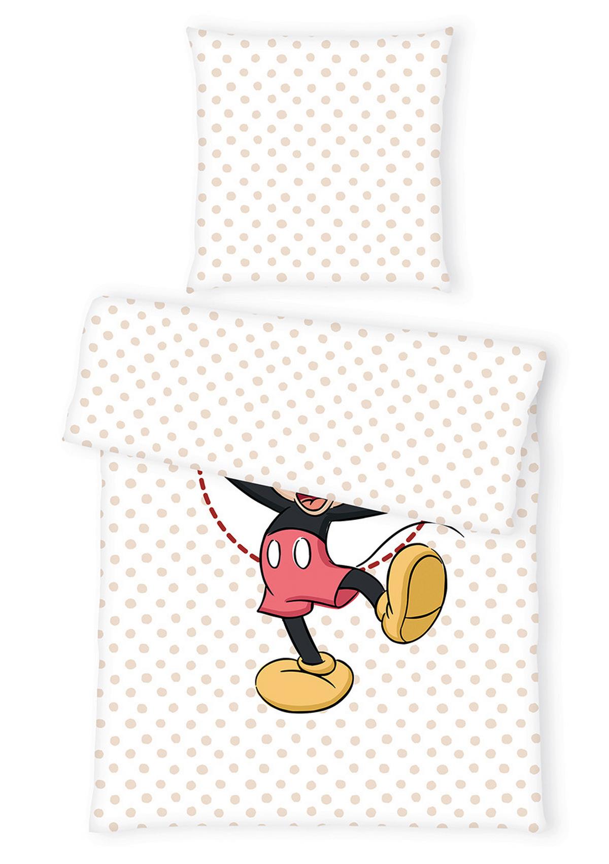 POŚCIEL MŁODZIEŻOWA MICKEY MOUSE - różnokolorowy, Design, tkanina (135/200cm) - Herding