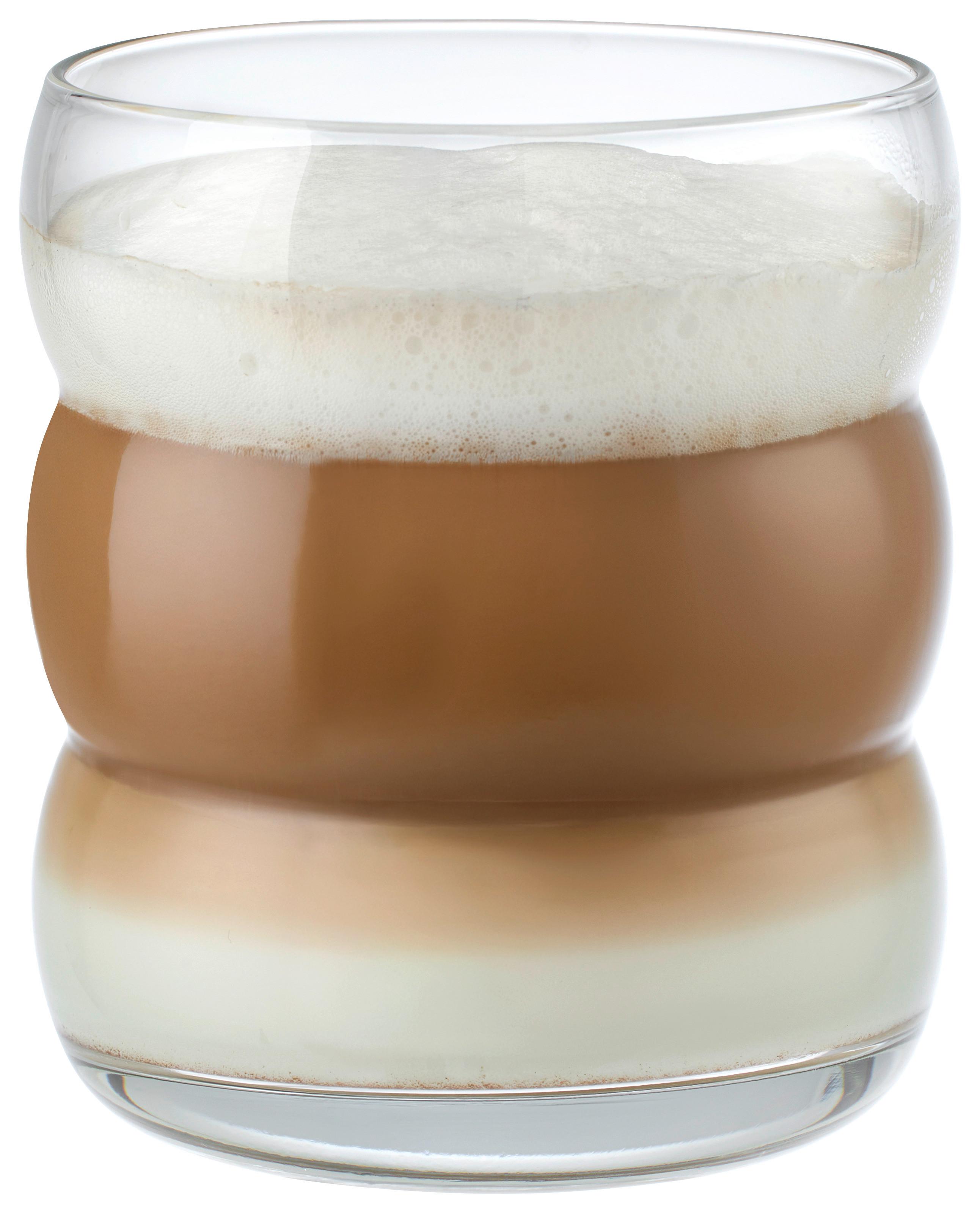 DRICKSGLAS I SET BELLY - klar, Modern, glas (7,8cm) - Mömax