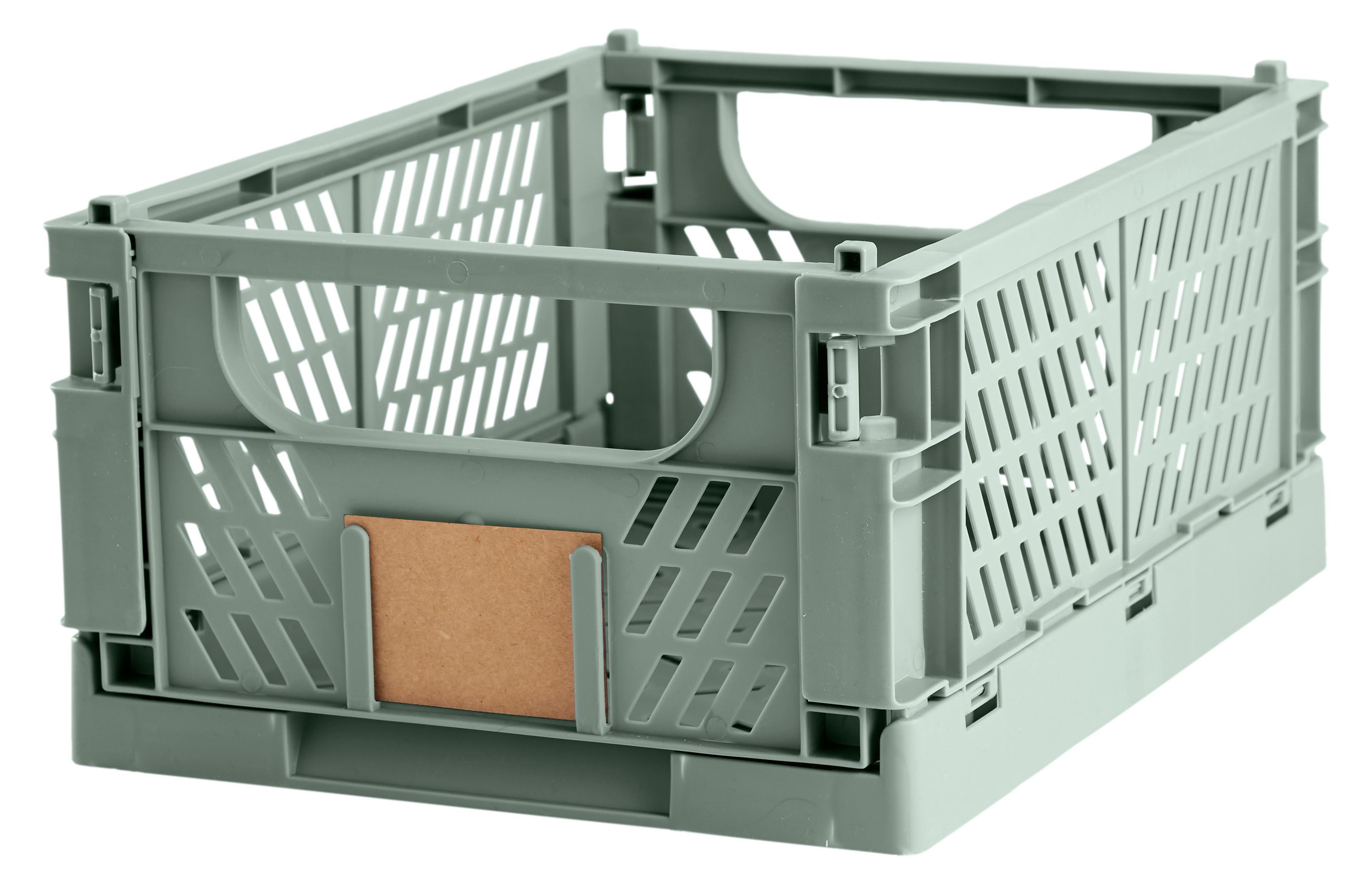 Klappbox Knut in Mintgrün - Mintgrün, Modern, Kunststoff (25/15/34cm)
