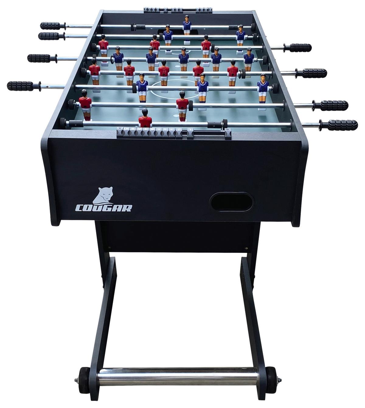 Tischfußball Scorpion Kick TS - Schwarz, KONVENTIONELL, Holz (61/81/122cm) - Ambia Garden