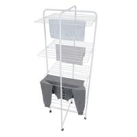 Turmwäschetrockner 130130 - Weiss, Basics, Metall (62/168/62cm) - Spirella