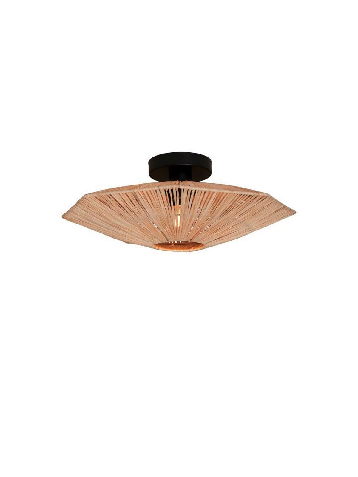 Mennyezeti Lámpa Panc031br - barna, Modern, természetes anyagok (65cm) - Good & Mojo