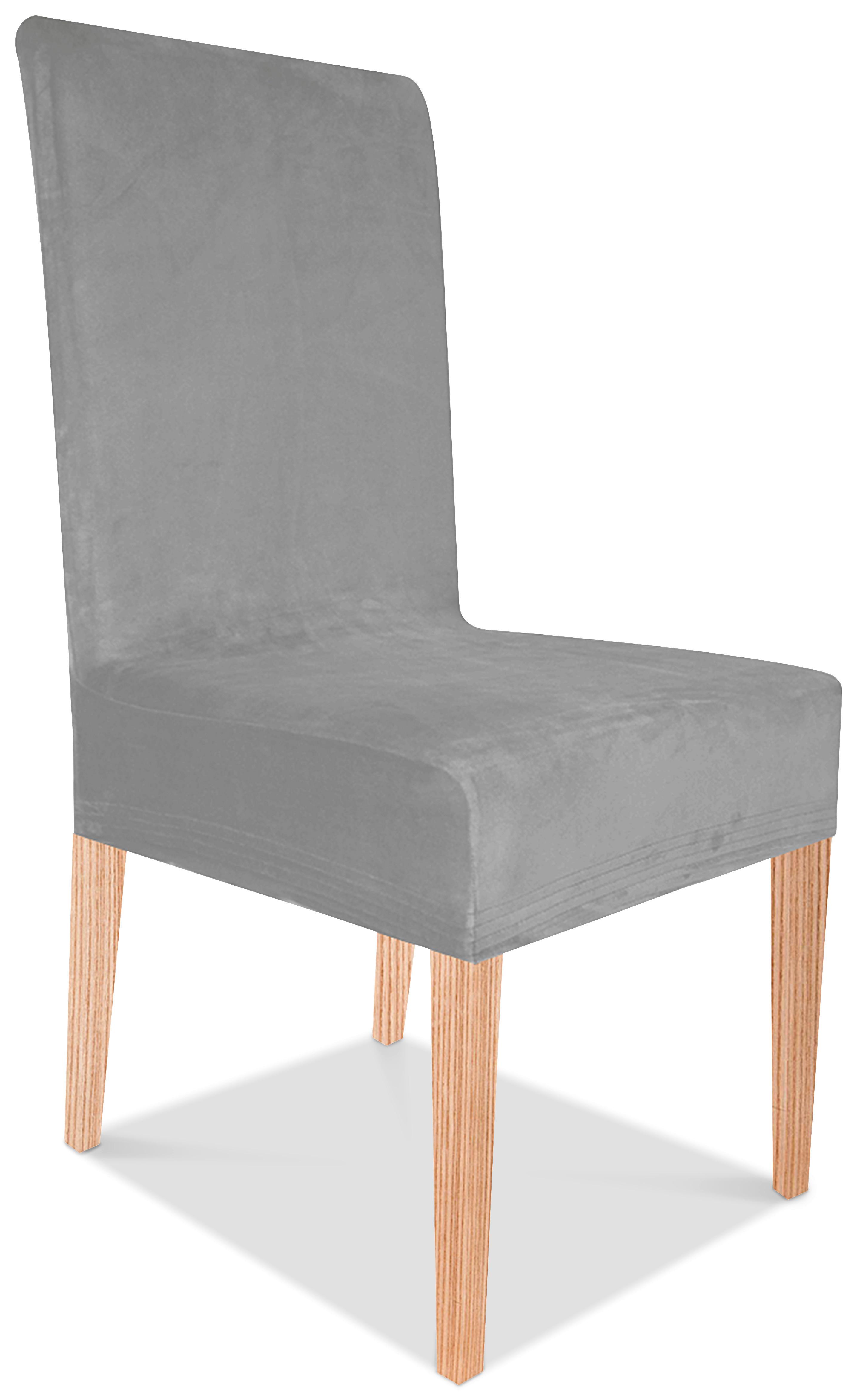 Székszoknya Henry - ezüst, Romantik / Landhaus, textil (40/65/45cm) - Modern Living