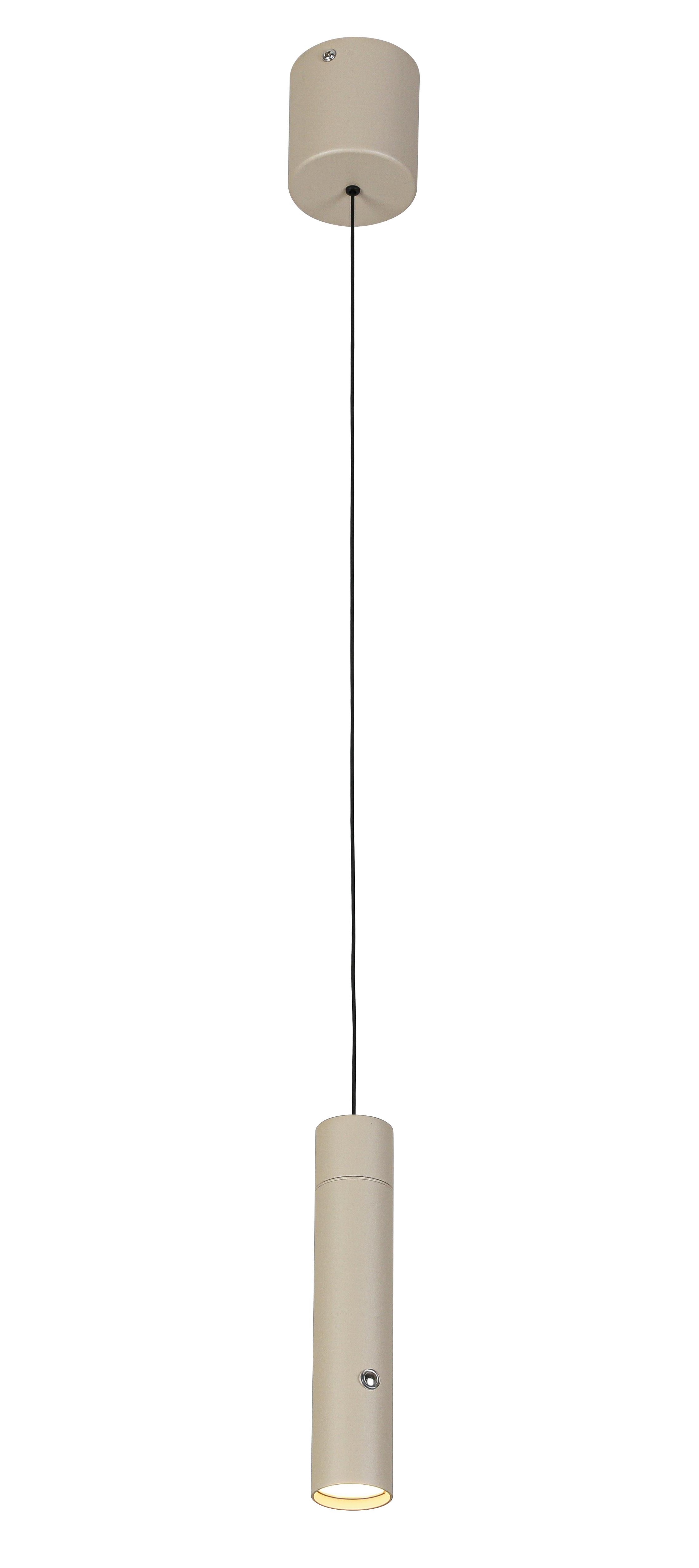 Viseča Svetilka Suso - peščene barve, Moderno, kovina/umetna masa (3,8/3,8/150cm) - Mömax