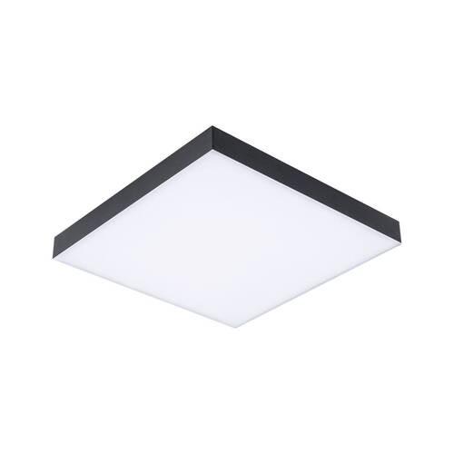 LED-Paneel Velora Rainbow in Schwarz max. 13,2 Watt - Schwarz, Basics, Metall (29,5/29,5/6,4cm) - Paulmann