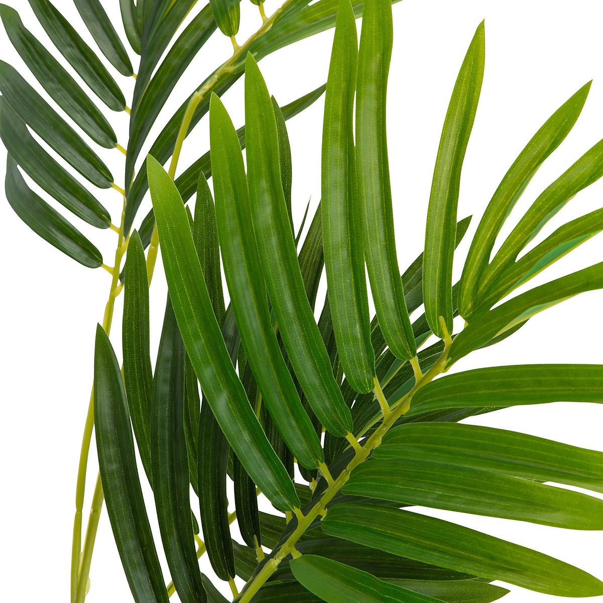 Umetna Rastlina Areca I - črna/zelena, Basics, umetna masa (70/120/70cm) - MID.YOU