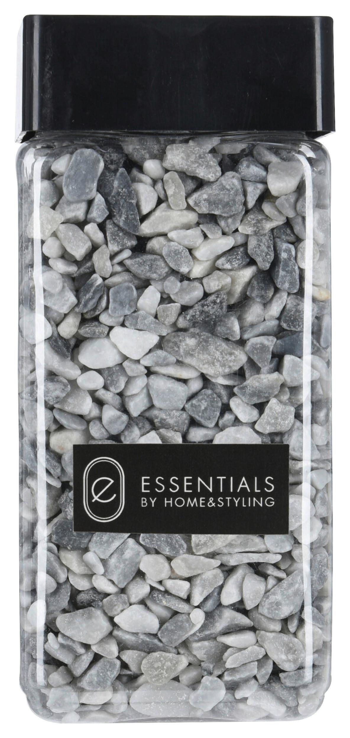 Dekor Kavics Pebbles - szürke, műanyag (1kg)